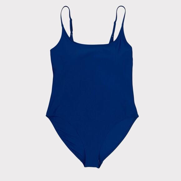 NWT Old Navy Blue Padded One Piece Swimsuit - Picture 1 of 9
